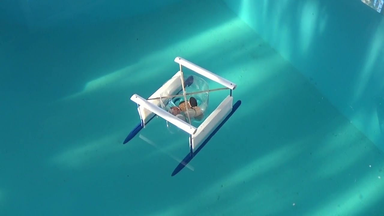 SWATH Small Waterplane Area Twin Hull boat