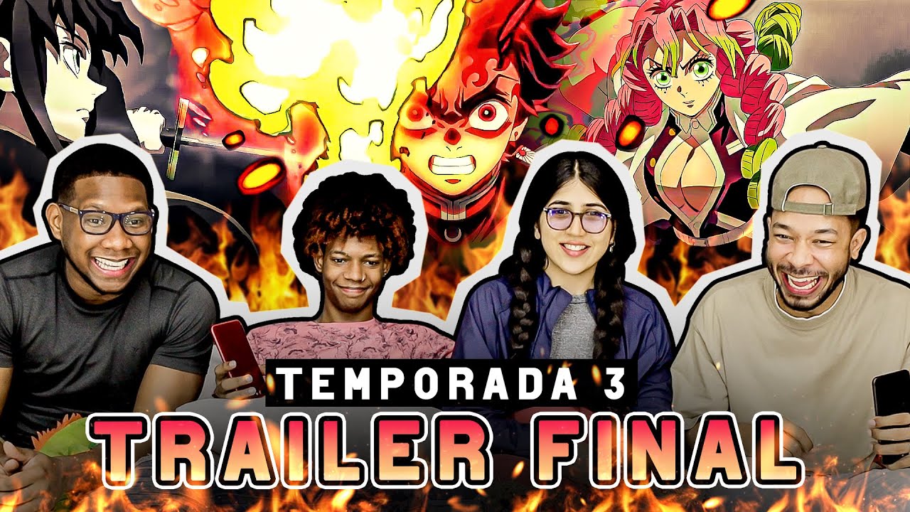 Esto romperá el internet! | Demon Slayer Temporada 3 "TRAILER FINAL" (Reacción)