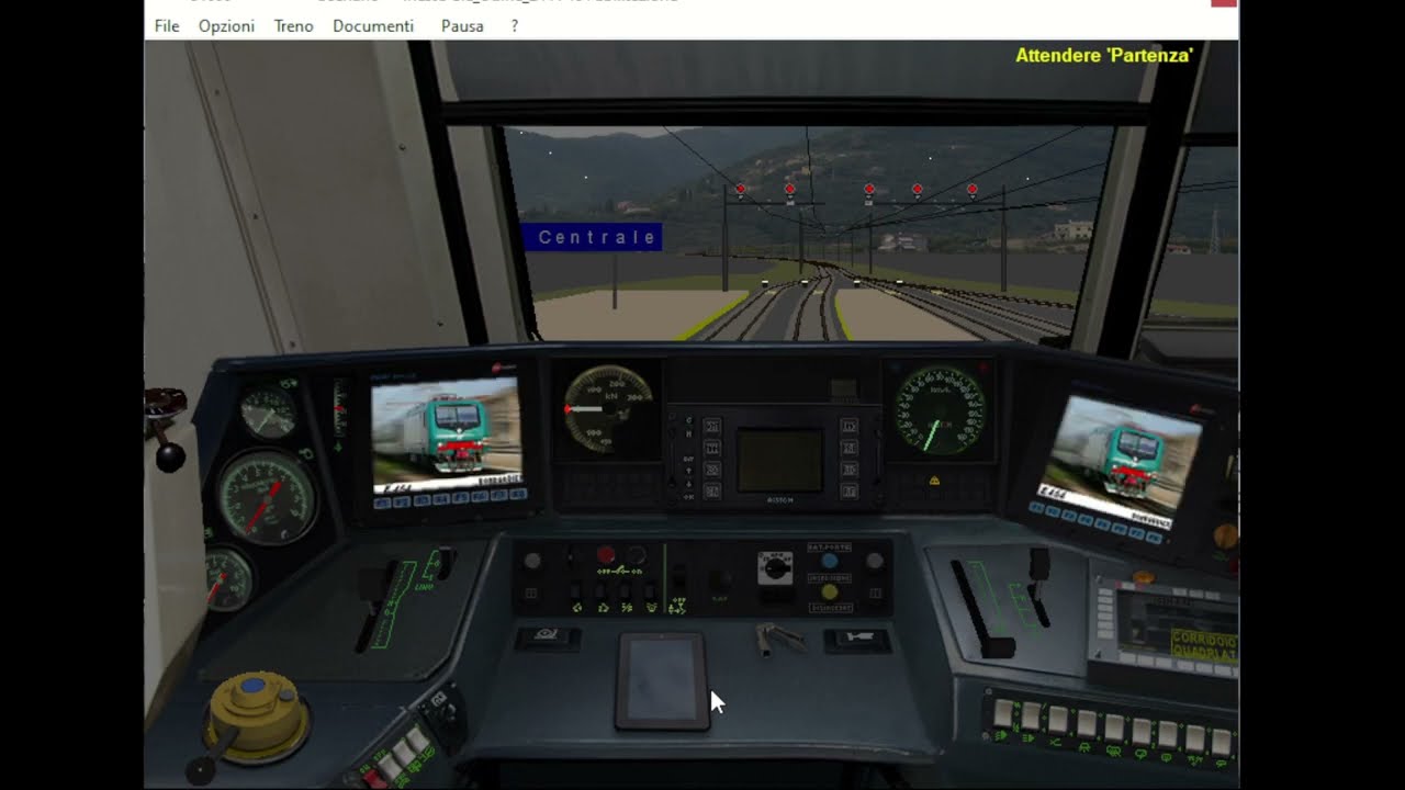 Simulatore Treno 6.01 (EP.19) RV Trieste C.le-Venezia S.L. con la E464[ prima parte ].