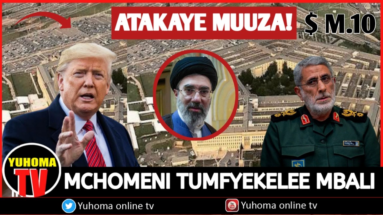 HATARI! MAREKANI YATANGAZA KUMNYAKUA KIONGOZI MKUU WA IRAN|YATOA OFA NONO ATAKAYEMUUZA MOJTOBA.
