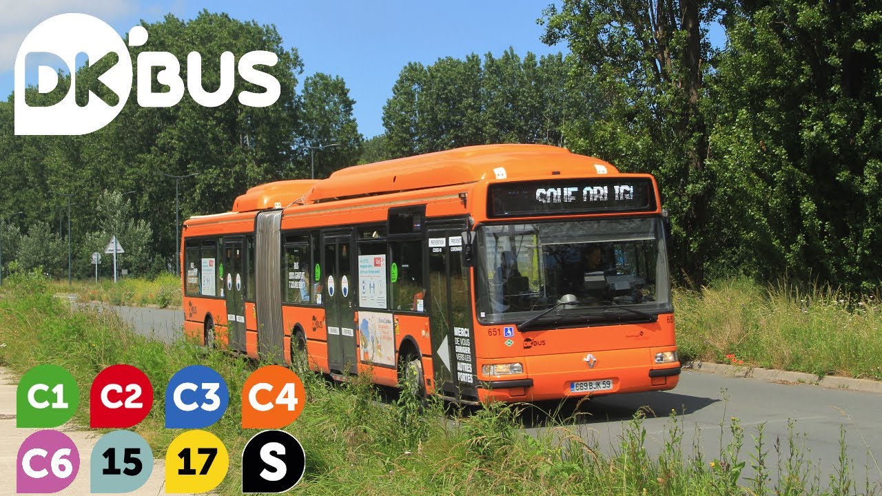 🇫🇷 ⸱ [4K | Dk'Bus] Compilation - Le Réseau de Bus Dk'Bus (Dunkerque) 🟢🔴🔵🟠