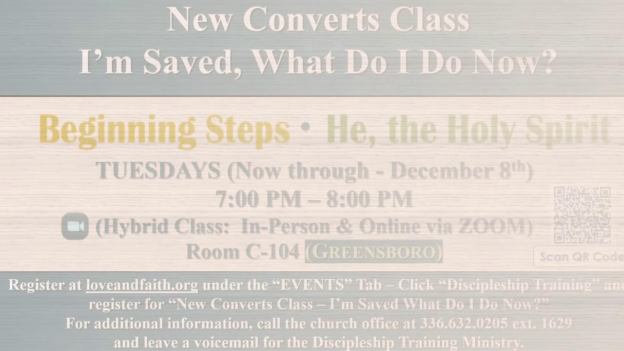 The Love and Faith Live Stream