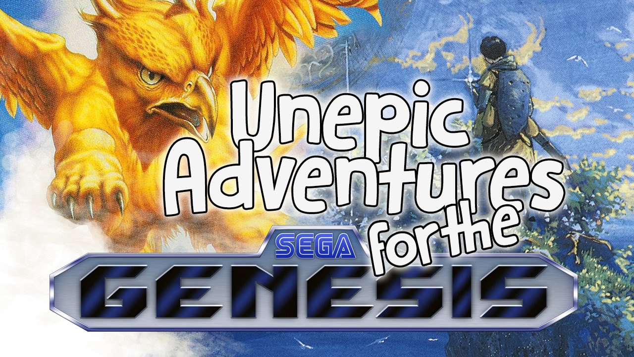 Unepic Adventures для Sega Genesis — Дарья делает обзор 3 непопулярных RPG | в том числе Sorcerer...