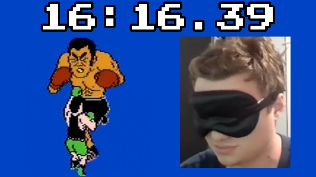 Blindfolded Punch-Out in 16:16.39 (Former World Record)