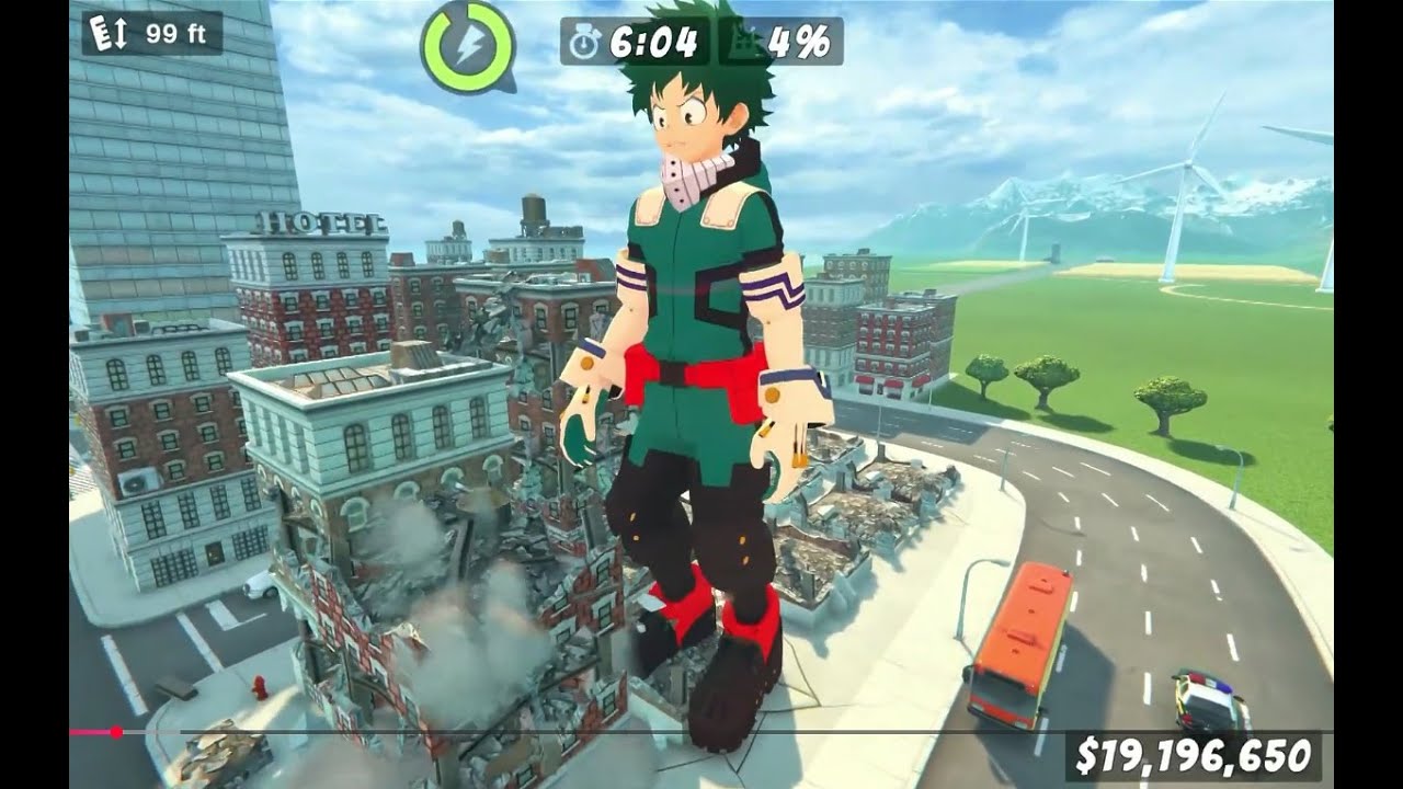 Giant Midoriya City Rampage ~ Pawperty Damage 2026