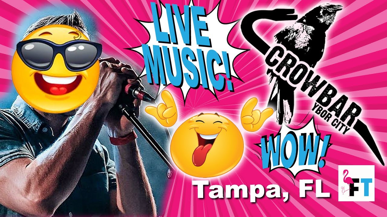 Amazing Live Music At Crowbar In Ybor City - Tampa #shorts