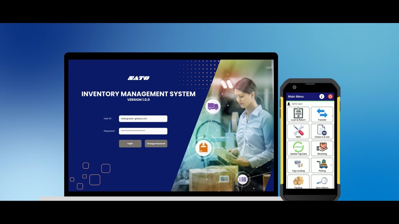SATO RFID Inventory Management System