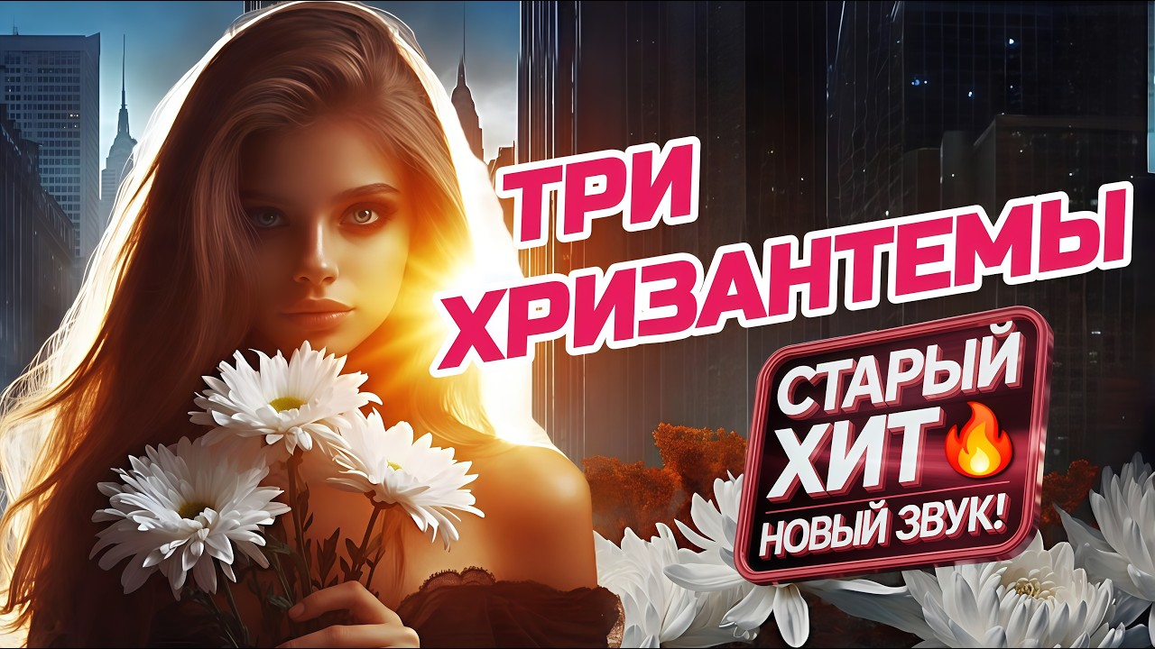 Три Хризантемы 🌸🌼🌸❤️ Кавер | С НОВЫМ Текстом | Танцевальный Шансон 