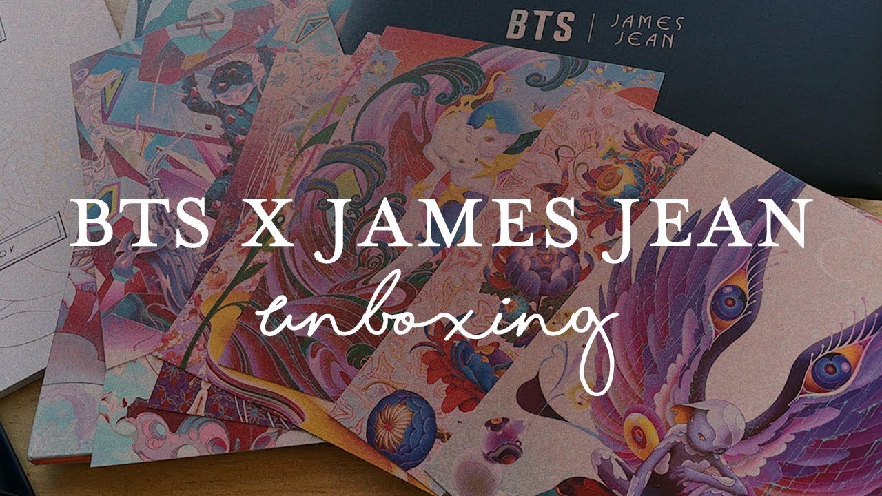 BTS x James Jean Unboxing