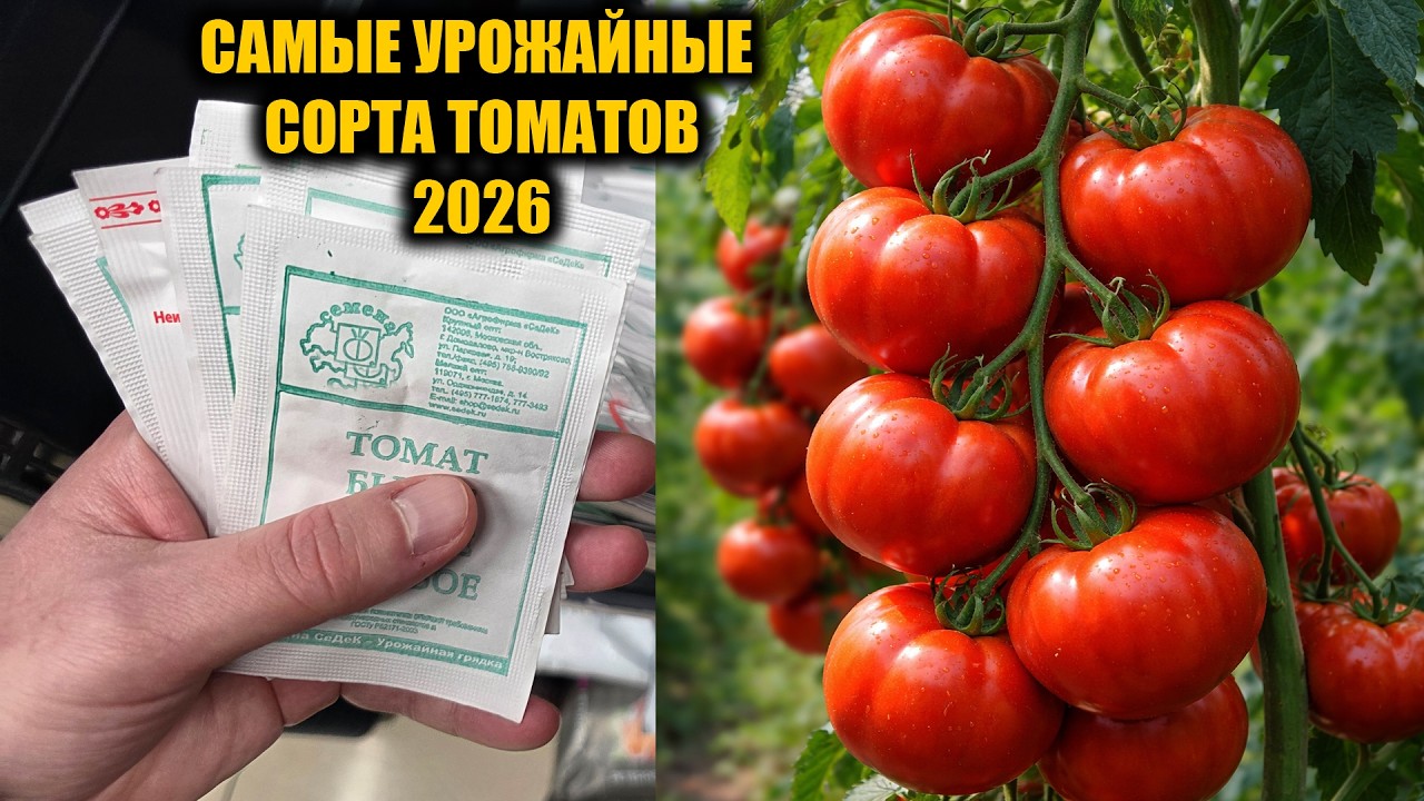 Эти ТОМАТЫ Обязательно посажу в 2026! Томаты посадил и не знаешь проблем, много урожайных сортов