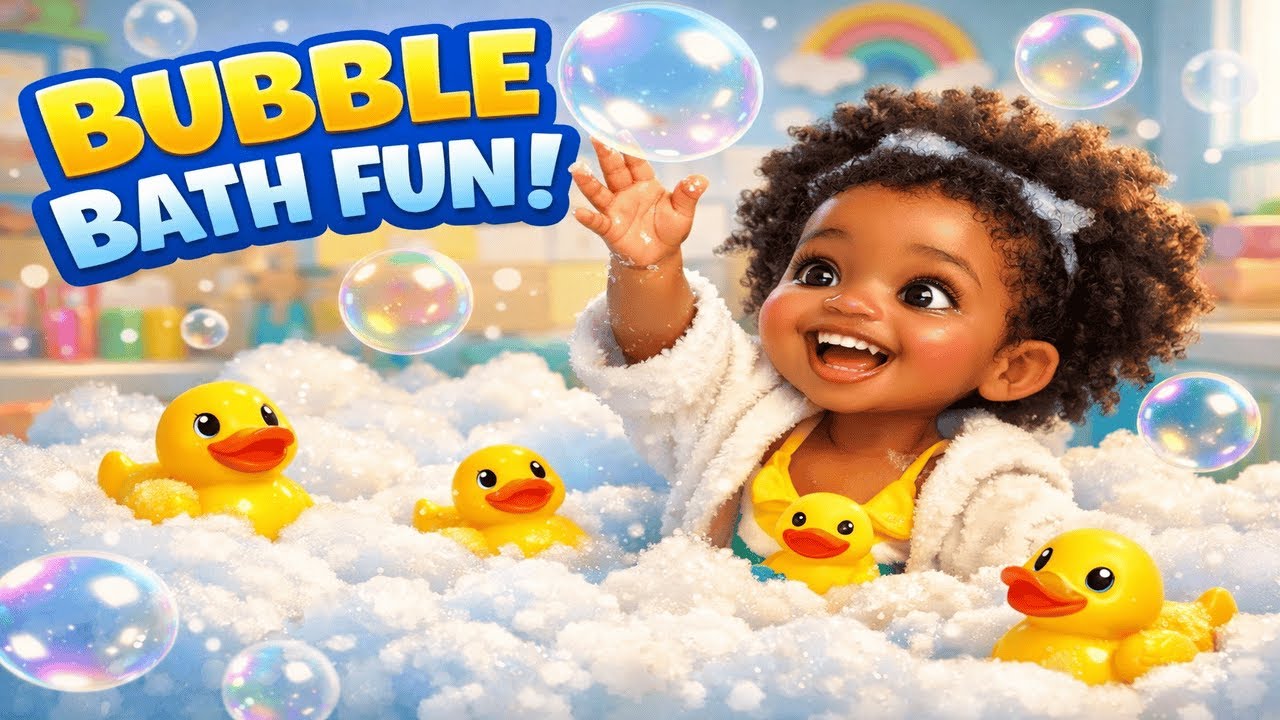 30 Minute |  Bubble Bath Song | Nursery Rhymes & Kids Songs with Paris