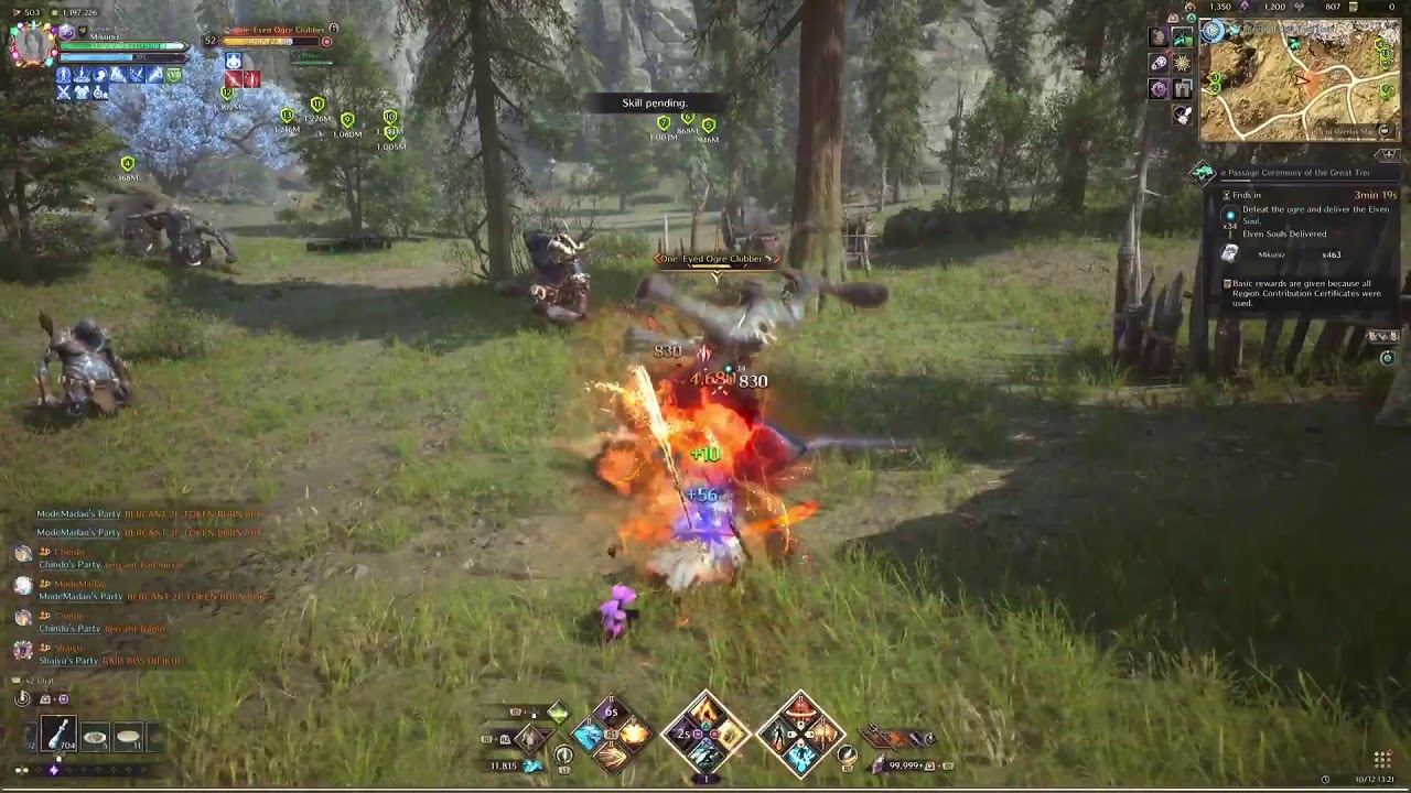 Throne and Liberty Gameplay Ps5