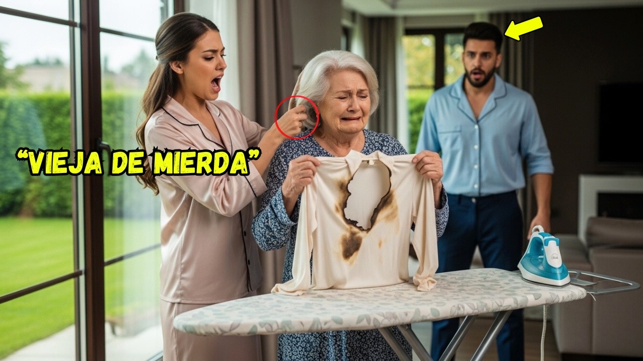 Trató a Su Madre Como a una Sirvienta — Hasta que el Hijo Millonario lo Vio Todo
