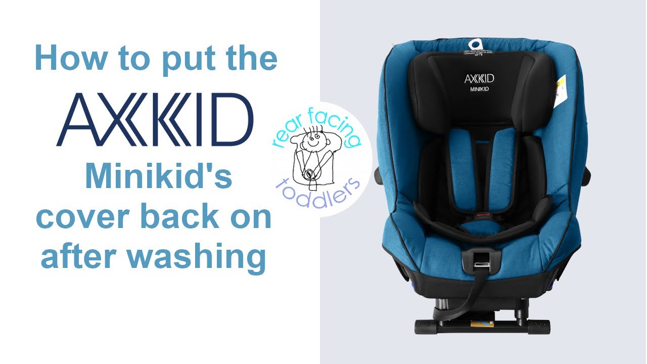 Как надеть чехлы на Axkid Minikid после стирки