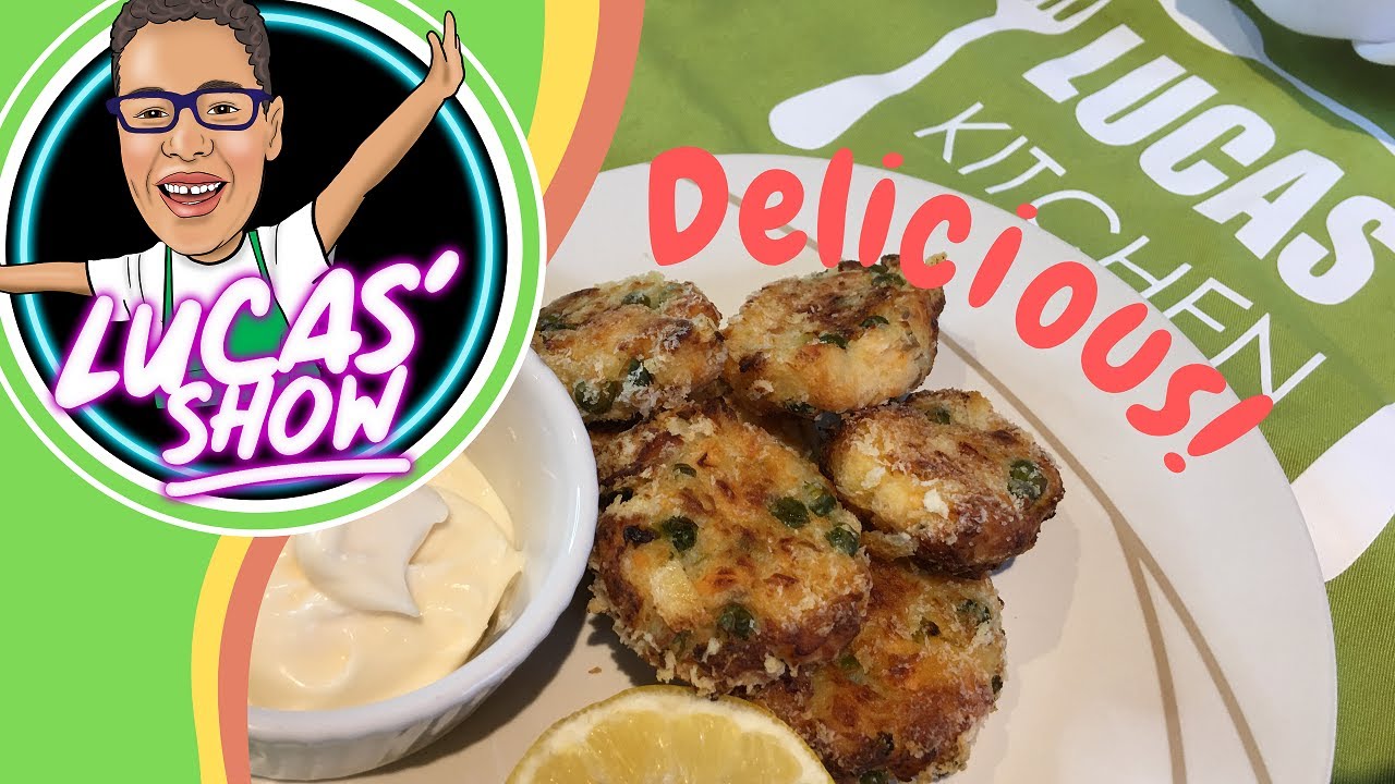 Super Salmon Fishcakes Kids Recipe - Kids Lunch Dinner Ideas - Baking for Children - Lucas' Kitchen