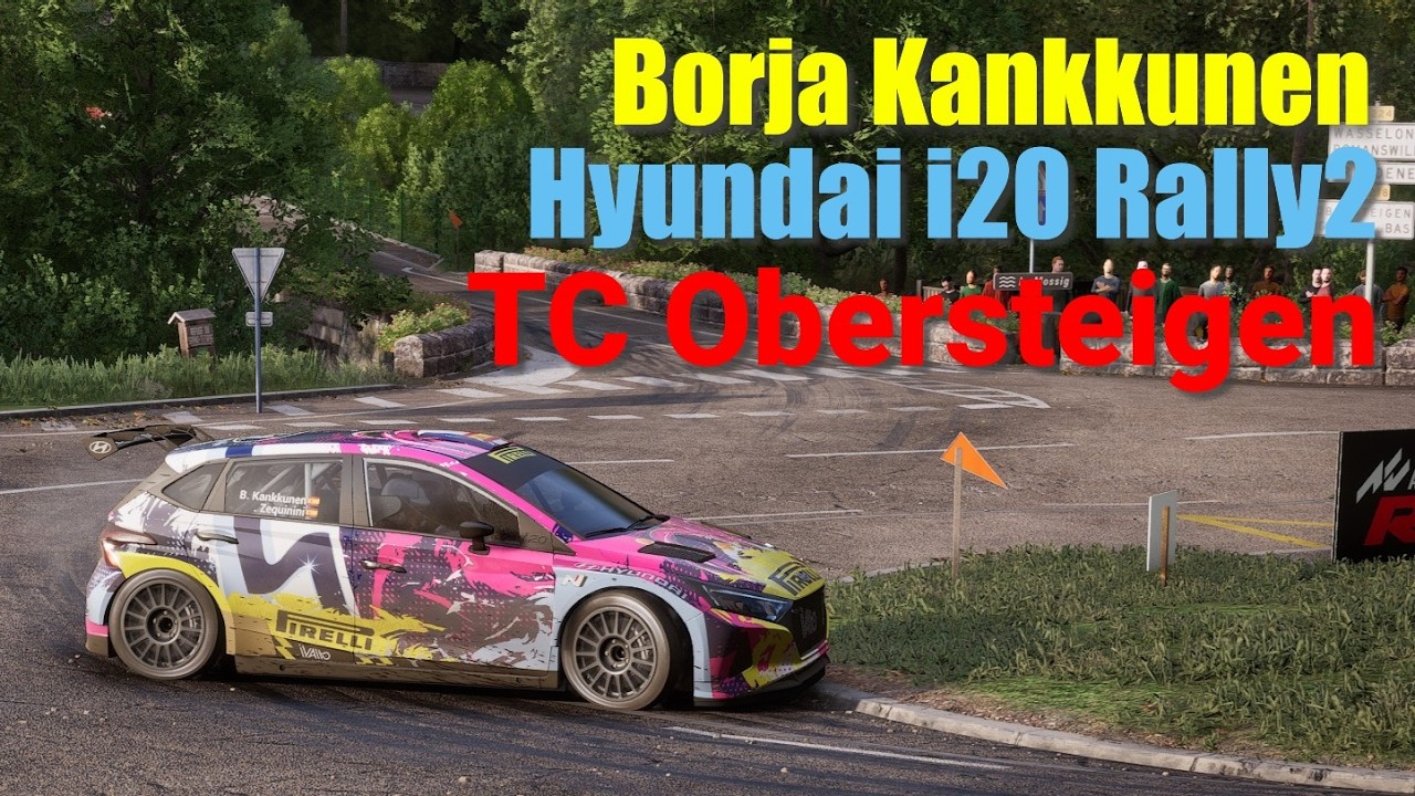 ACR | B.Kankkunen | Hyundai i20 Rally2 | Alsace | TC Obersteigen | Assetto Corsa Rally
