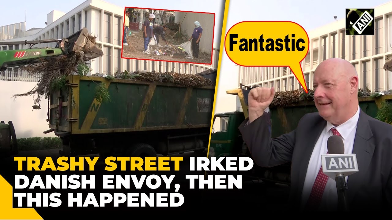 Danish Envoy flagged trashy, dirty lane near embassy in viral video, then this happened