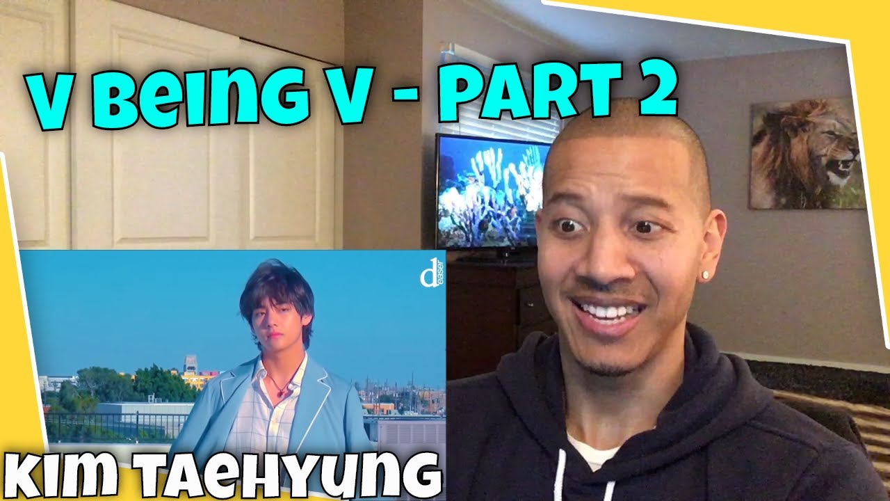 Reacting to BTS V - What does KIM TAEHYUNG stand for?