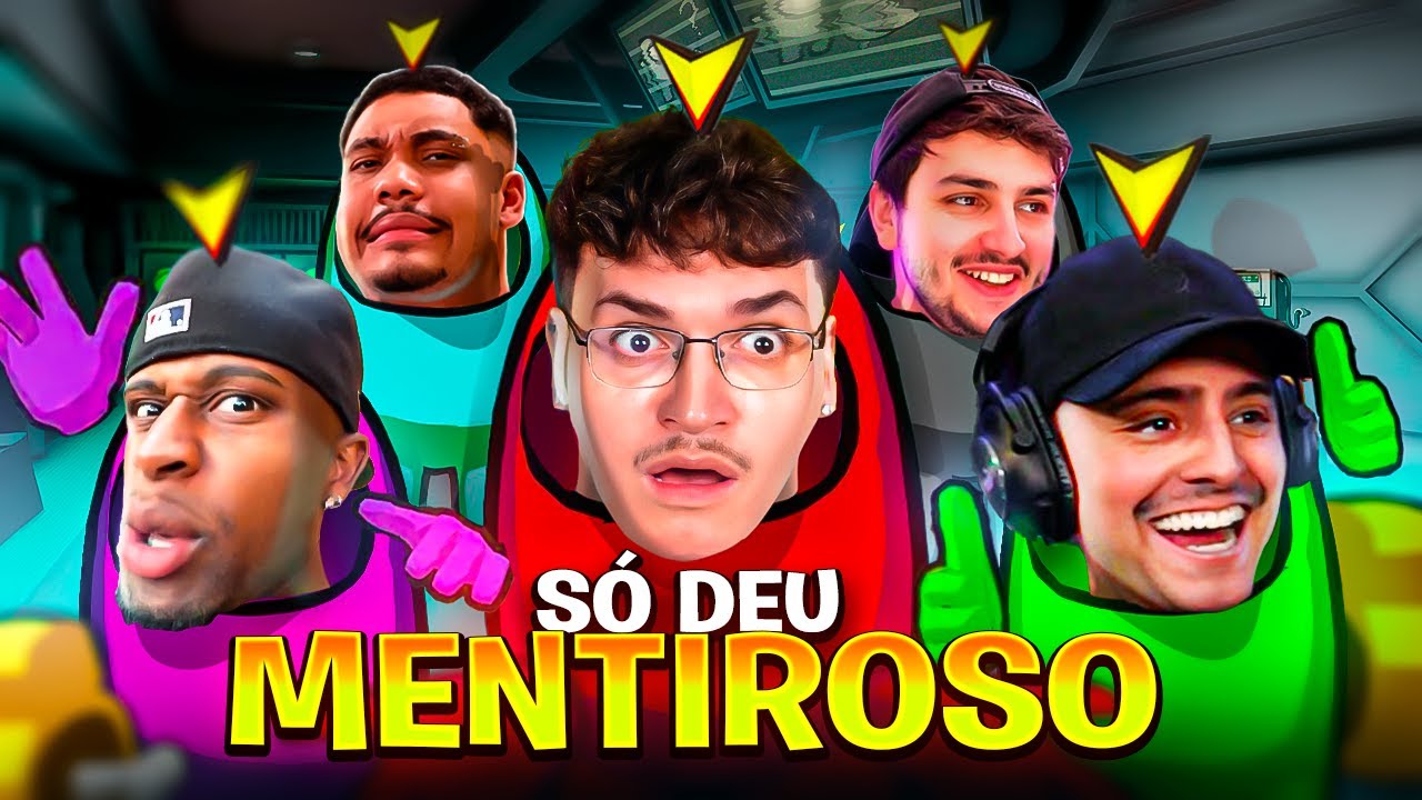 QUEM É O MENTIROSO ft. Coringa, OClenis, GabePeixe, Mesquita +