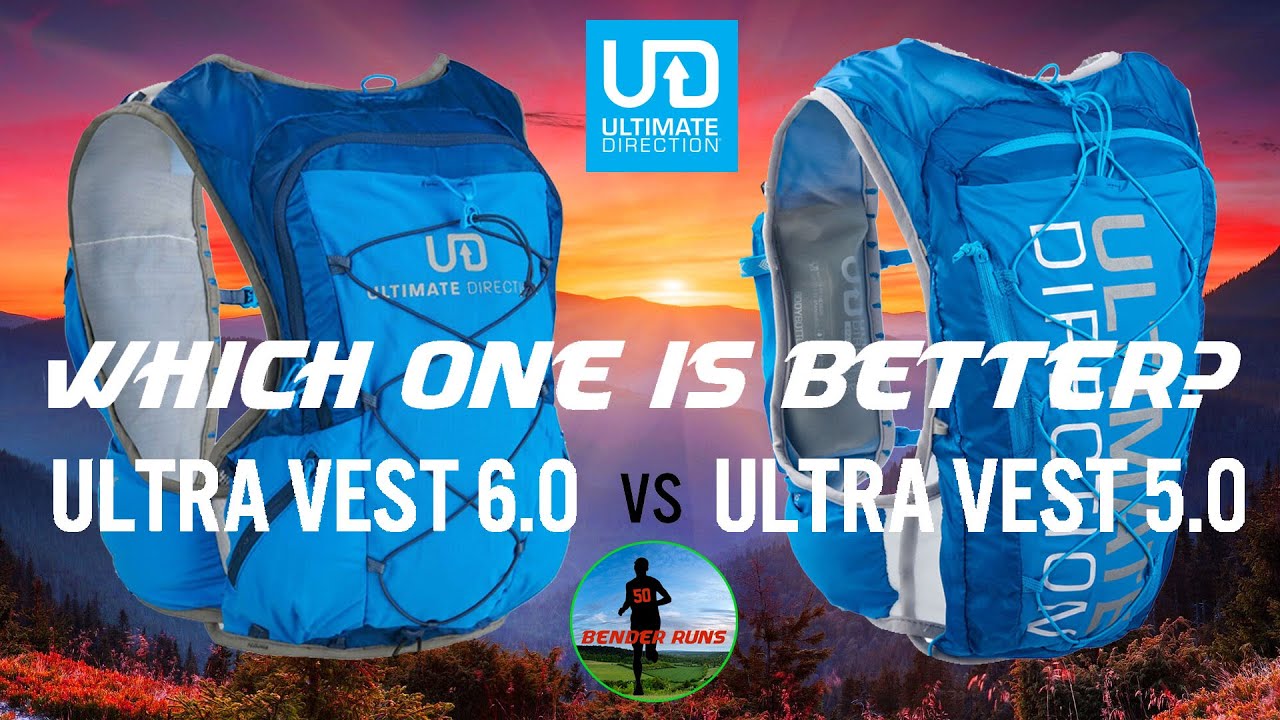 Ultimate Direction Ultra Vest 6.0 vs Ultra Vest 5.0  - Which one is better? - Hydration Vest Review
