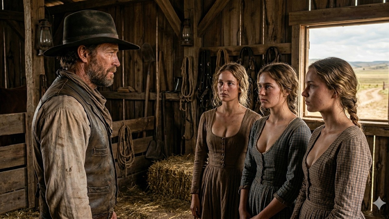 &ldquo;Think You Can Survive Us All?&rdquo;The Sisters Surrounded The Lone Cowboy In His Barn |Wild West Stories