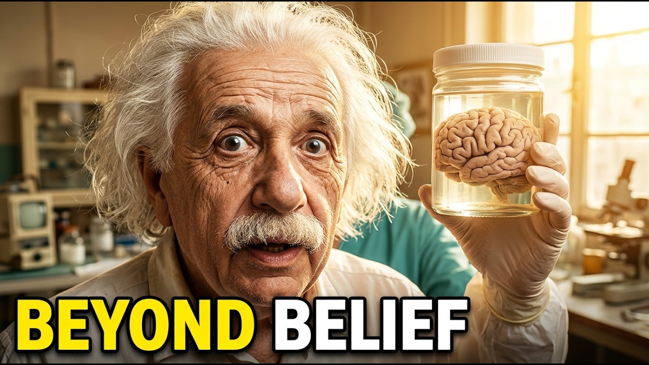 A Doctor Stole Einstein's Brain and What It REVEALED About Our Intelligence is Immensely Interesting