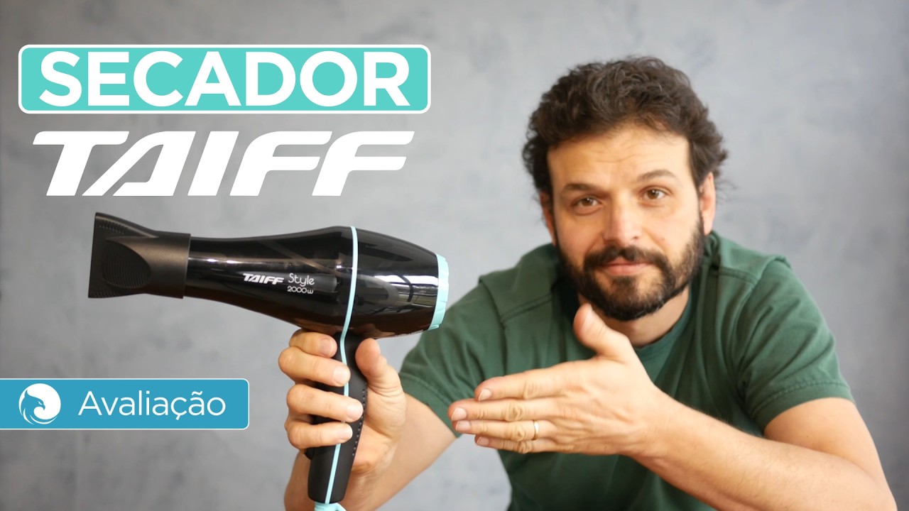 Secador de Cabelo TAIFF STYLE: bom para ESCOVA? E para CACHOS? | Avaliação da Harpyja