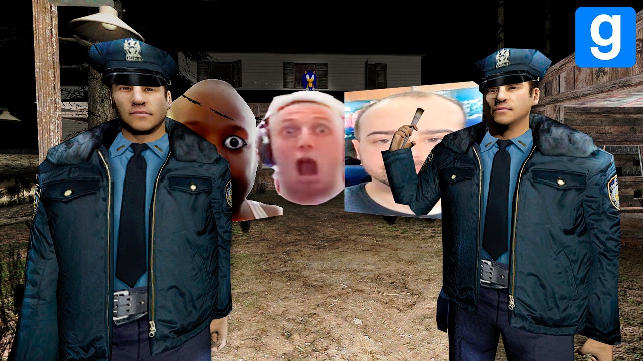 INTENTAMOS PASARNOS un MAPA de TERROR en GMOD pero somos INTERRUMPIDOS por NEXTBOTS y SONIC