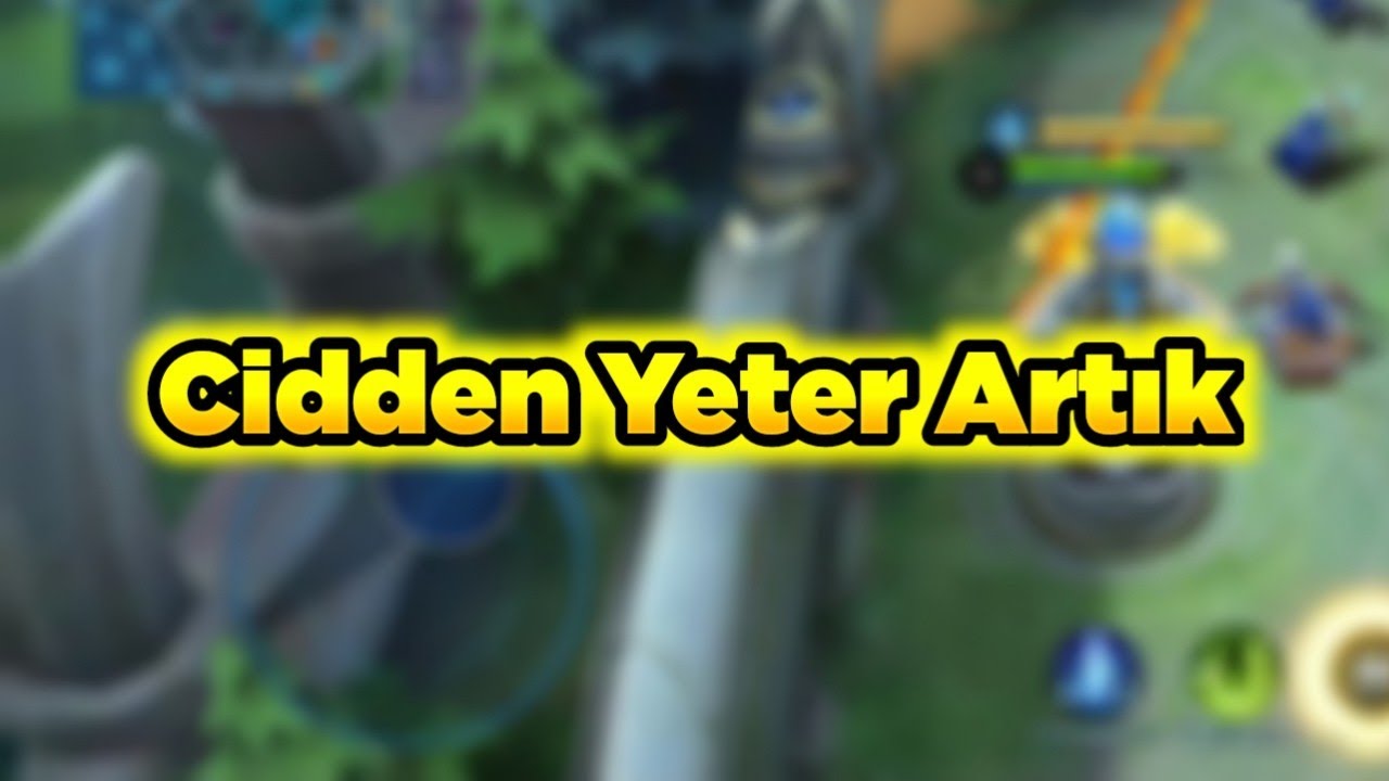 Cidden Ama Yeter Artık