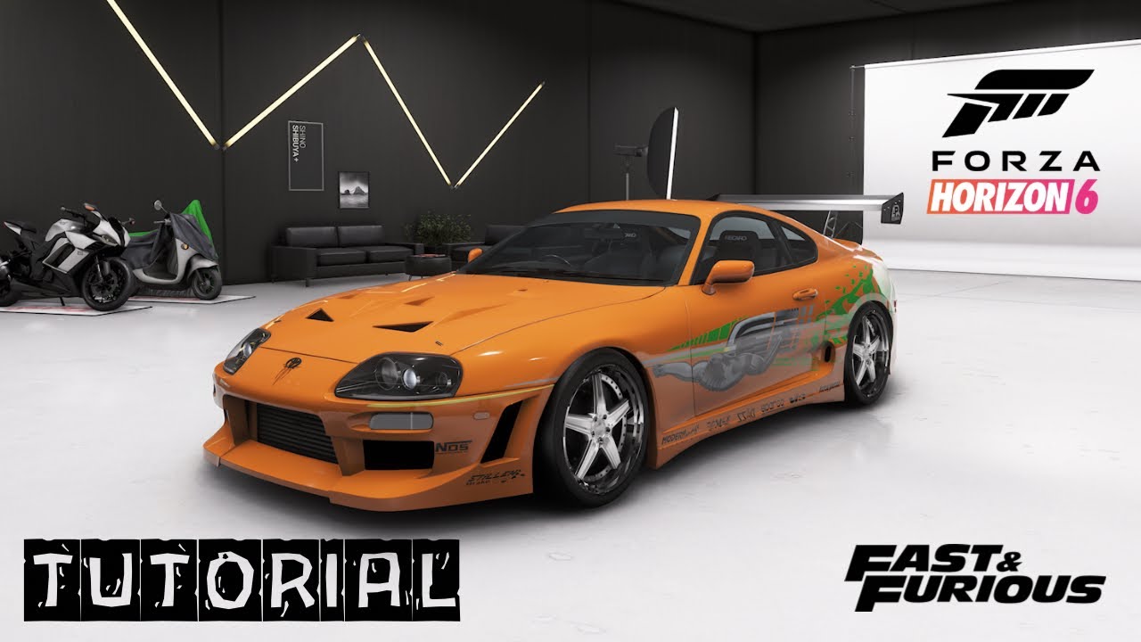 Forza Horizon 6 | Brain's Toyota Supra Build Tutorial