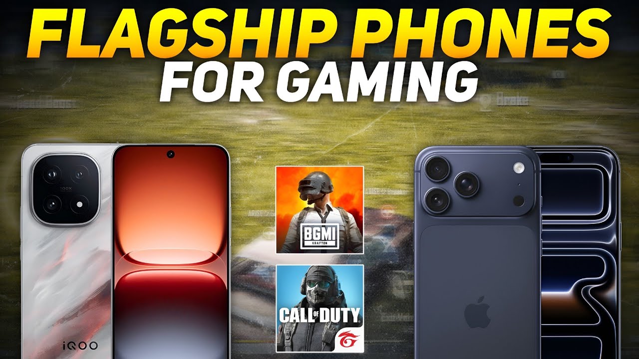 Best 10+ Flagship Gaming Phones 🔥 120 FPS Gaming Phones for BGMI in 2026