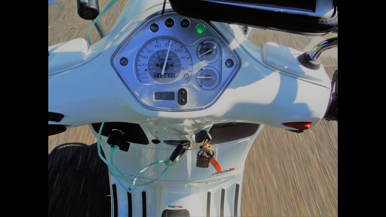 【Vespa GTS250】#岩手  (愛車紹介) GTSはグランツーリスモか検証