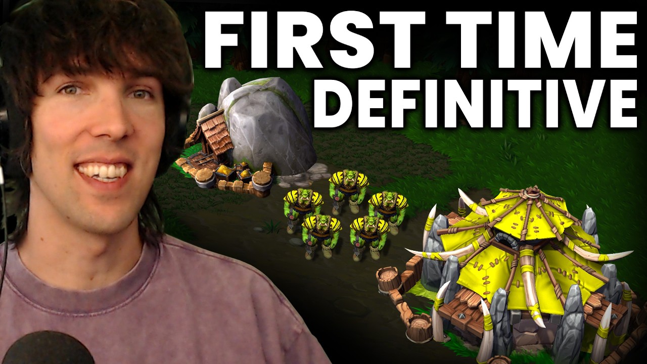 First WC3 game with newly unveiled Definitive Edition graphics!
