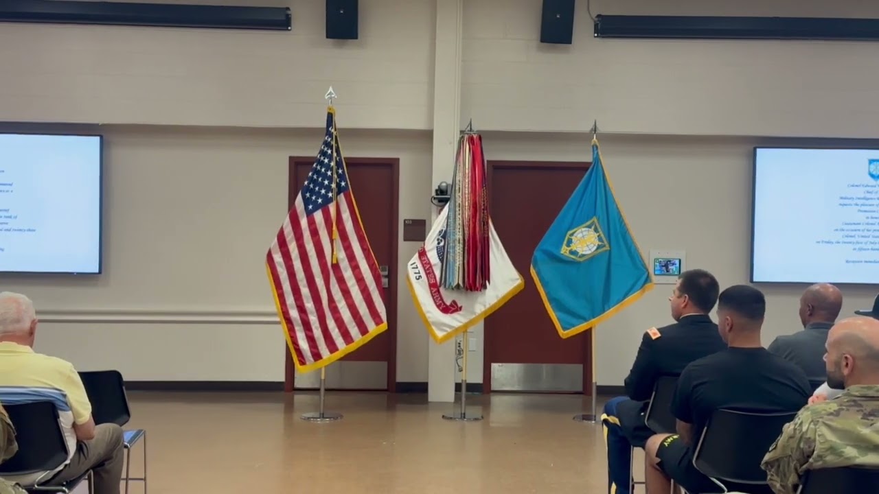 Army Colonel Promotion Ceremony