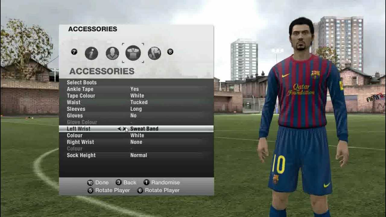 Fifa 12- Creating.. S.Roy the player..Position_ Forward...
