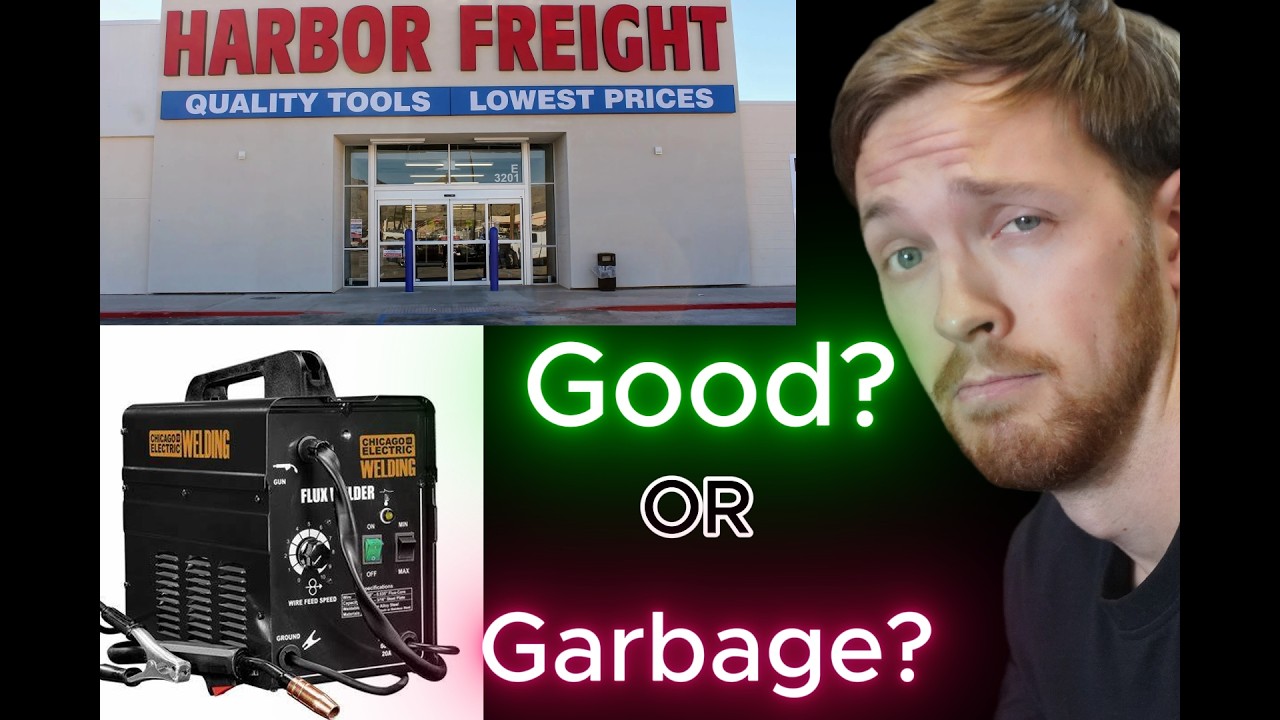 Is Harbor Freight's Cheapest Welder Any Good?