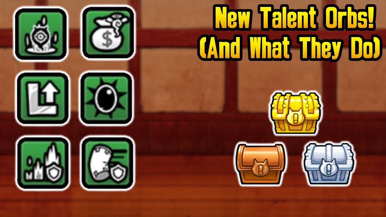 New Talents Orbs (And What They Do) - The Battle Cats (Version 14.3)