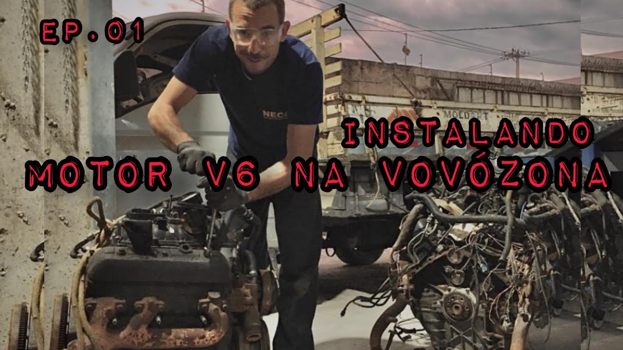Motor v6 vortec na F75 ep01