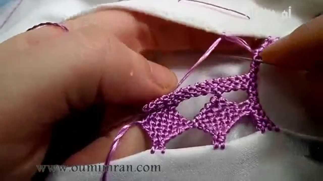 راندة المربعات على شكل سلسلة مع أم عمران Randa