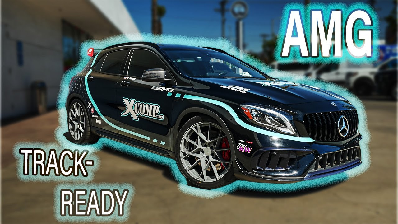 Mercedes GLA45 AMG Создан для ТРЕКА!