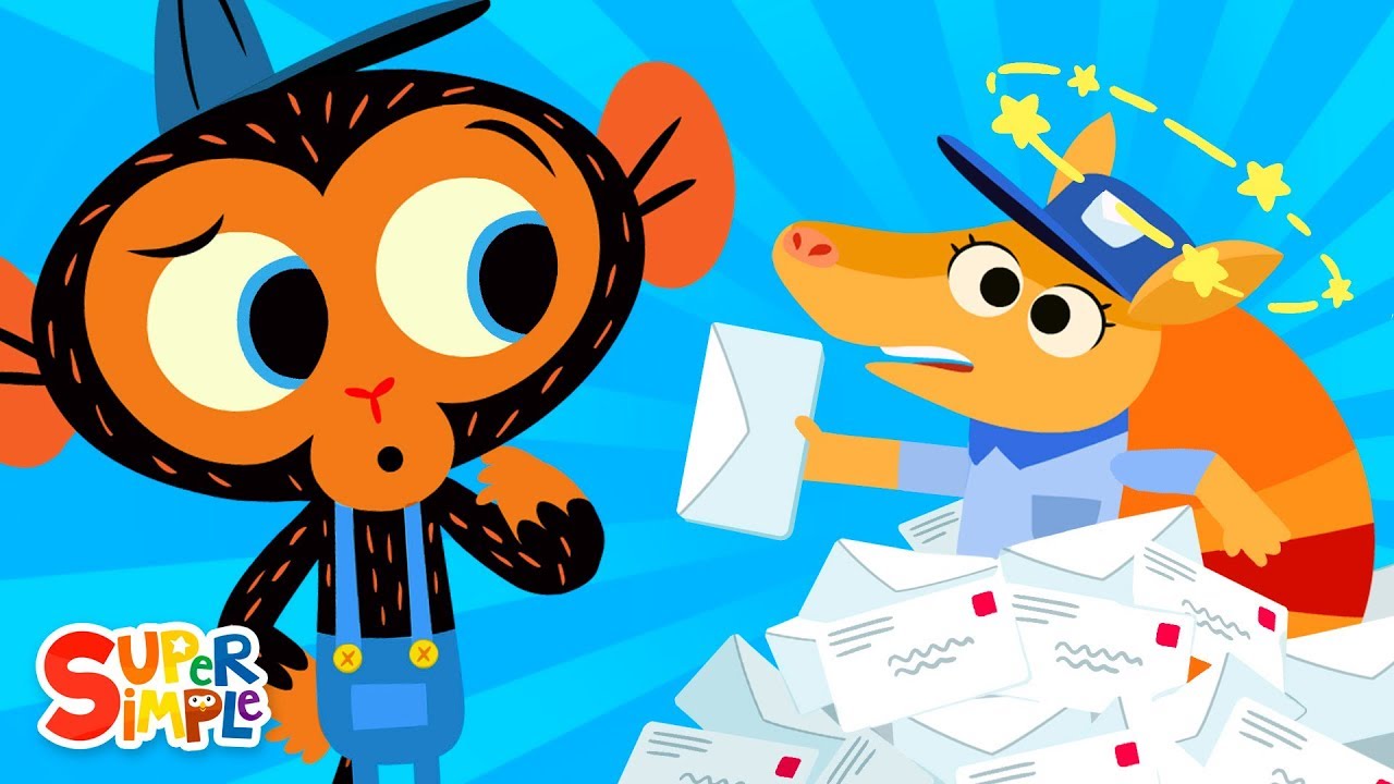 Ms. Armadillo's Delivery Truck Mix Up | Cartoons For Kids | Mr. Monkey, Monkey Mechanic