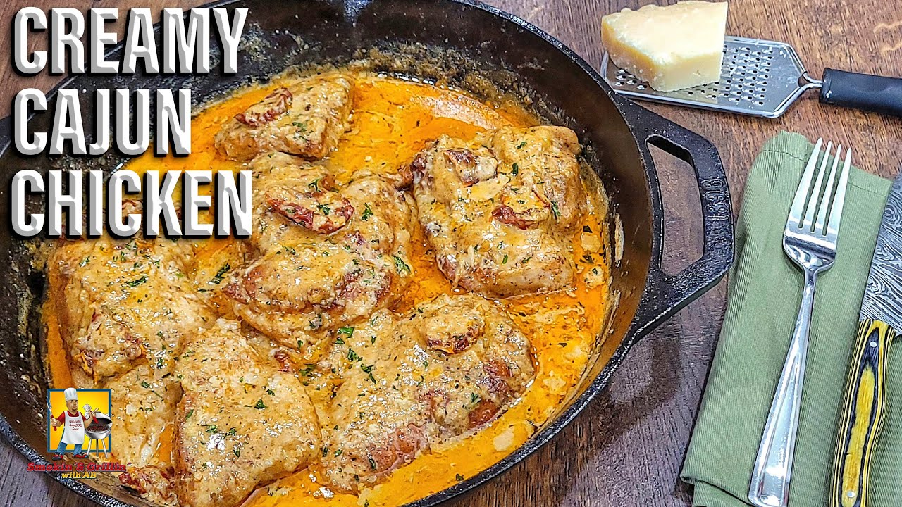 Creamy Cajun Chicken Recipe