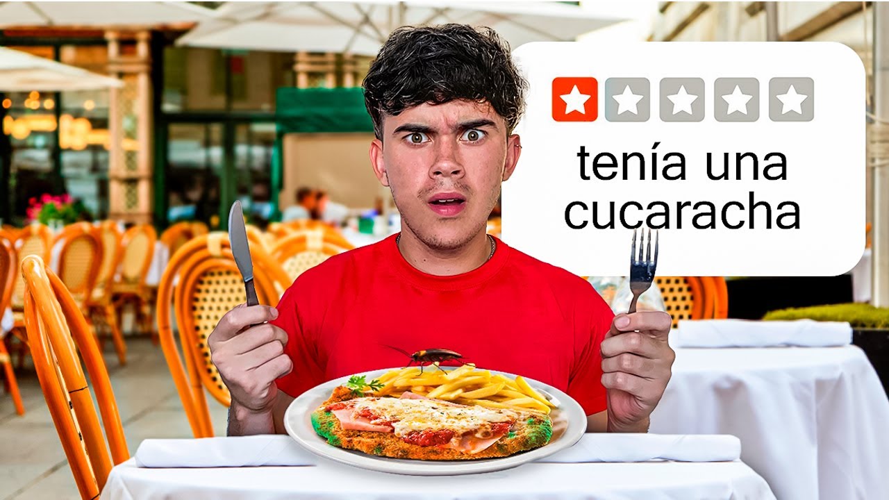 Prob&eacute; los Restaurantes con Peores Rese&ntilde;as