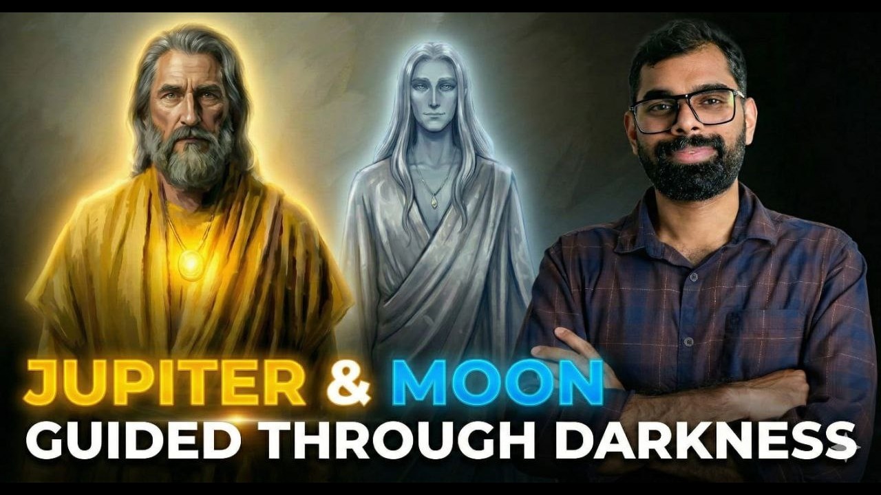 Jupiter & Moon in 12th House — When Life sends the right Mentor | AstroMind Episode 2 Explained