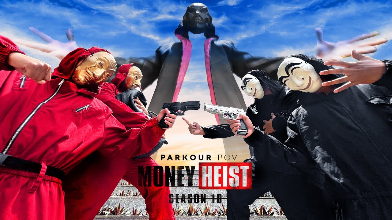 Паркур MONEY HEIST Сезон 10