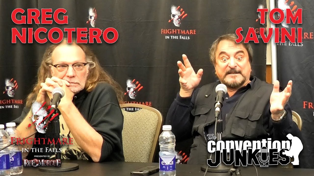Legendary Makeup Effect Creators Tom Savini & Greg Nicotero - Frightmare in the Falls 2024 Q&A Panel