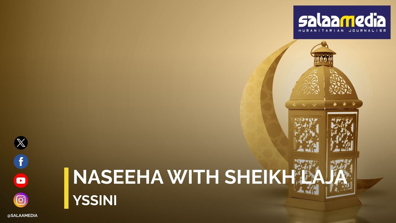 Naseeha: Dir. of Legal and Shariah Compliance at Independent Islamic Commission, Sheikh Laja Yssini