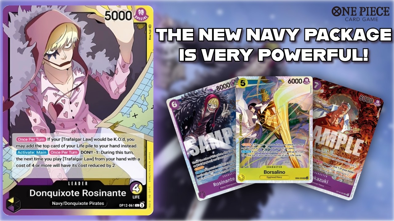 OP16 Navy Support Completely Changes PY Rosinante!!