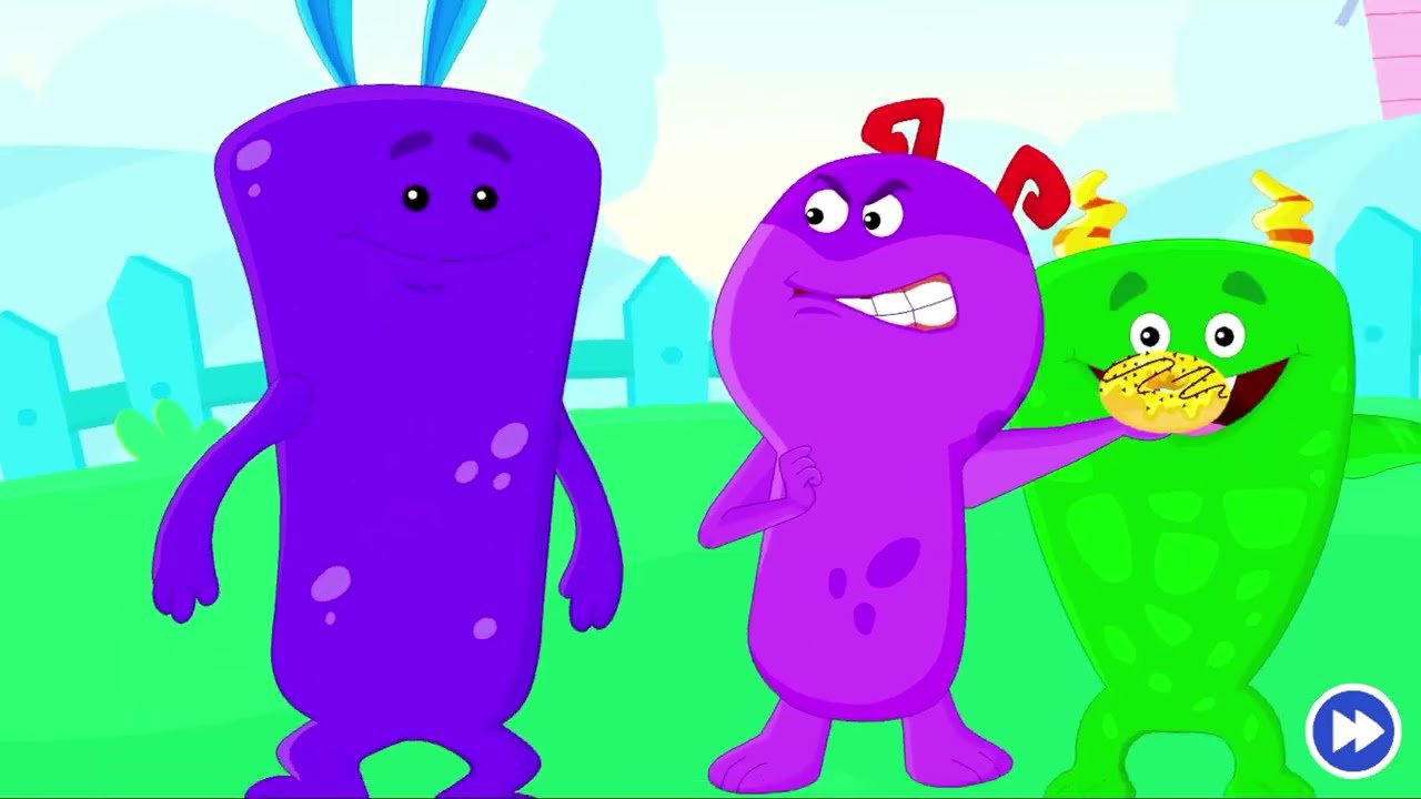 Chomping Monster's  Moon Adventure | Kidloland Games