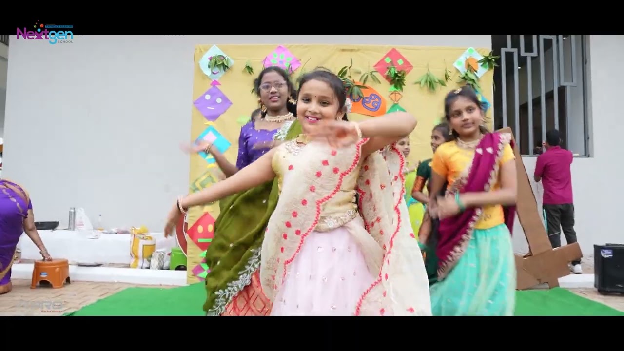 🌾🪔 Happy Makar Sankranti! 🪁🍯🌻 Sankranthi Celebrations at NextGen School 🪔🌾